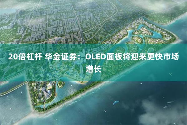 20倍杠杆 华金证券：OLED面板将迎来更快市场增长